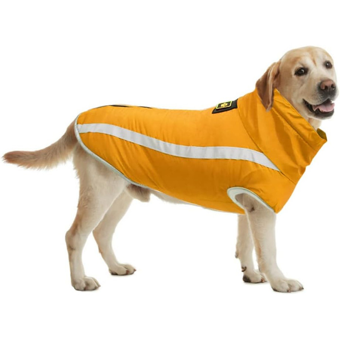 Водонепроникний зимовий теплий одяг для собак FeimaX: куртка з флісовою підкладкою для малих, середніх та великих собак, 5XL