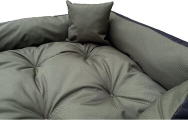 Лежанка для собак Dogs4Life XXL: водовідштовхувальна, для вулиці, 75x65 см, зелена