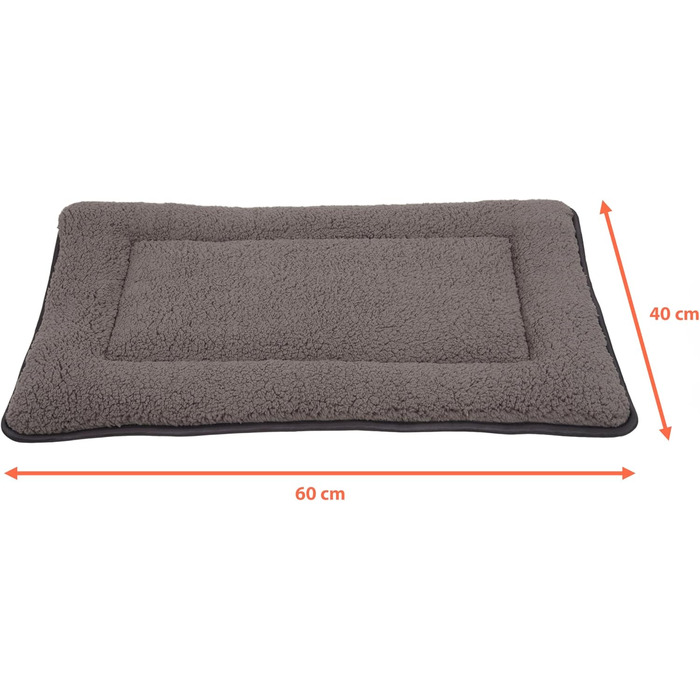 М'яка килимок для тварин Spetebo, 90 x 60 см, для собак та котів, з неслизьким дном - килимок для сну, лежанка, підстилка, декор для дому