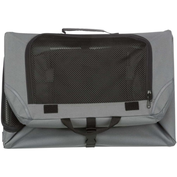 М'який переносний бокс для собак Trixie Easy, сірий, 50x36x33 см
