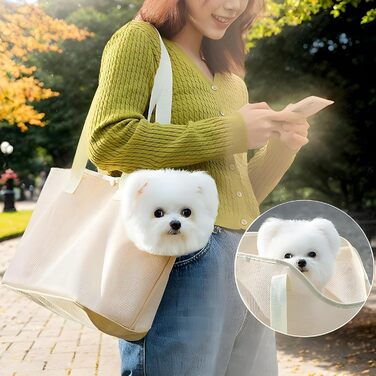 Транспортна сумка для собак і котів - переноска для маленьких собак та кошенят з дихаючою сіткою