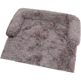 М'яка плюшеві килимки для собак, лежанки, заспокійливе ліжко для тварин, ультрам'який пухнастий матеріал, підстилки, ковдри, подушки, чохли для меблів, захист, ліжко для собак та котів (M)