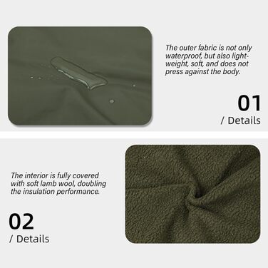 Легкий теплий дощовик для собак великих та середніх порід, нейлон, блакитний, 3XL