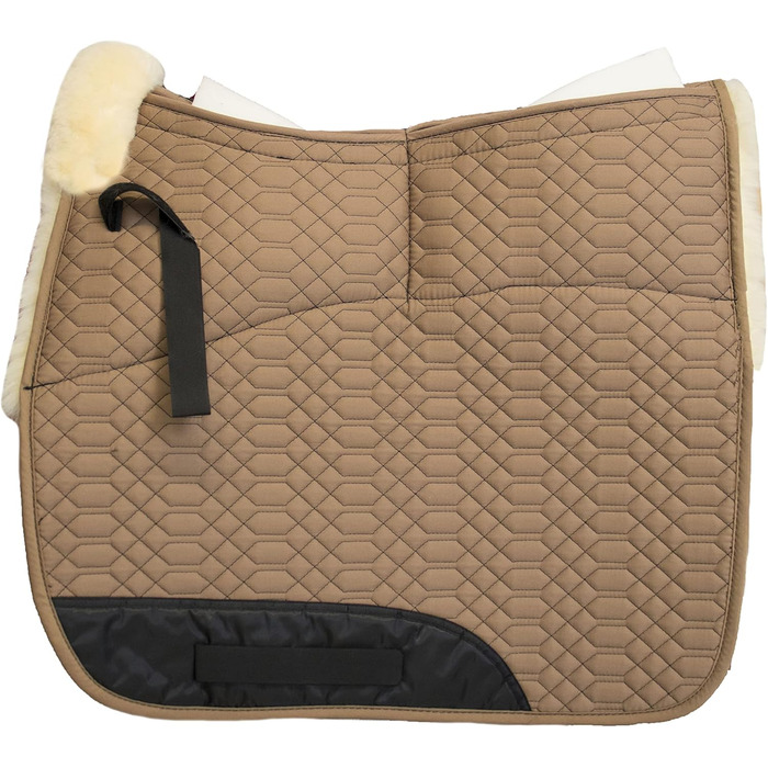 Schabracke Engel Reitsport для конкурної та виїздкової їзди з наповнювачем з овечої шкіри, чорний, середній розмір