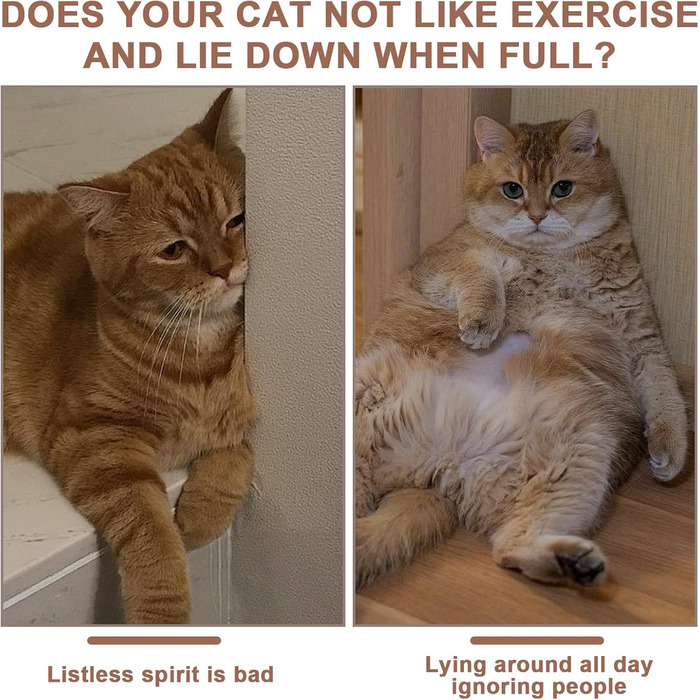 Інтерактивна іграшка для котів, дерев'яна, 3-в-1: когтеточка та іграшка, гра 