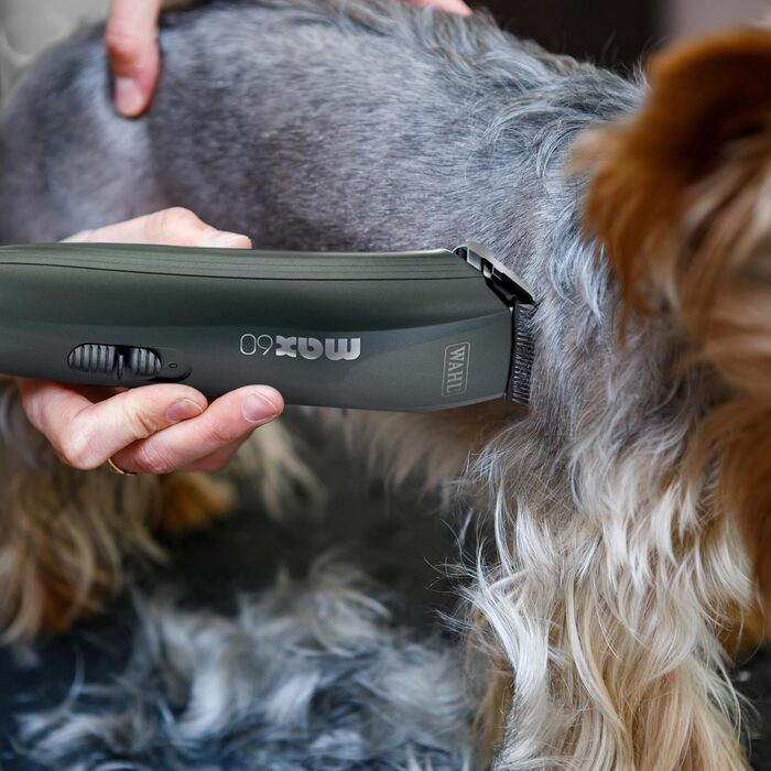 Набір для стрижки тварин WAHL Animal Clipper Kit Max 60+Pocket Pro: стрижка собак, котів, машин для грумінгу, набір для догляду за шерстю