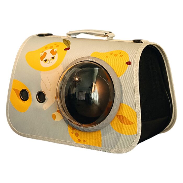 Модна переноска для домашніх тварин, легка сумка через плече для собак і котів, потовщена переноска для маленьких собак