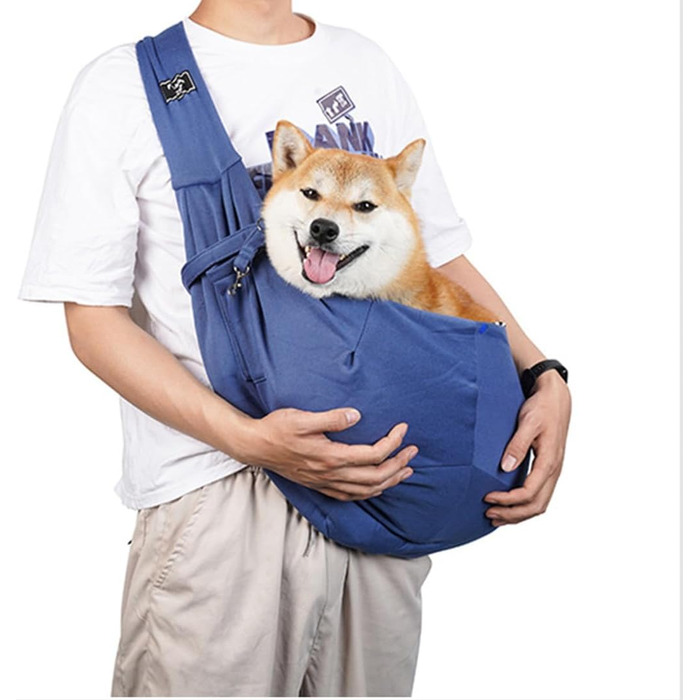 Сумка-переноска для собак і котів CYBERNOVA, 1-7 кг, тепла та вітронепроникна, з кишенею