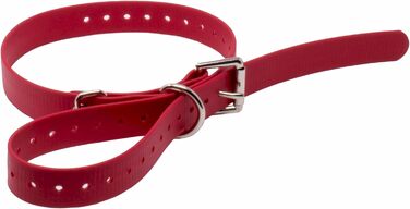 Нашийник для собак Educator Biothane, 1.9 см, червоний (3/4 дюйма)