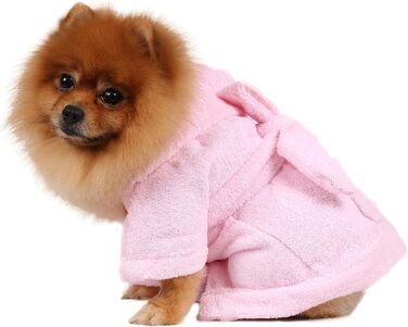 Рушник для собак Doggy Dolly DRF018, рожевий, розмір XL