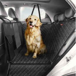 Захисна автомобільна накидка для собак HELDENWERK: водовідштовхувальна, стійка до подряпин, універсальна, з боковим захистом та оглядовим вікном