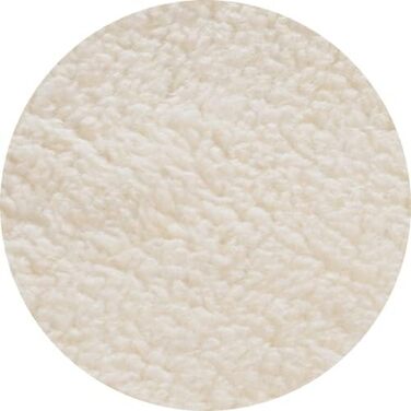 Ліжко для собак та котів з чистої вовни, біле, 40x50 см