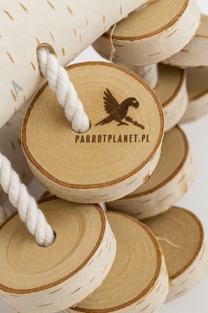 Parrot Planet Naturalnie - Big T - Іграшка для великих папуг XXL (2 кг)