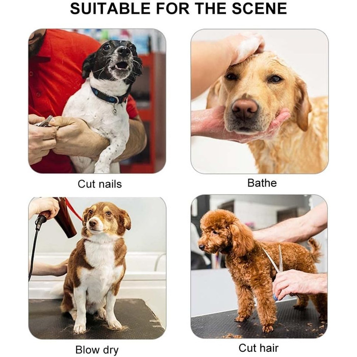 Гамак для грумінгу собак DONGKER, гамак для догляду за шерстю для собак і котів, дихаючий гамак для підстригання нігтів та грумінгу