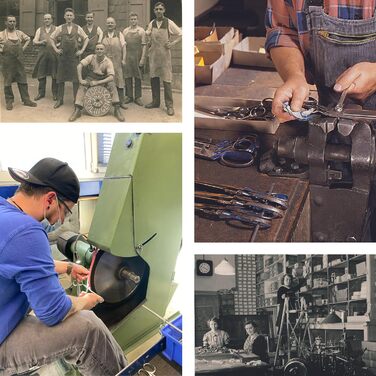 Преміум ножиці для собак NTS-Solingen: ножиці для догляду за шерстю, ножиці для гриви (6.0'-9.0'), нержавіюча сталь, 15-23 см, Solingen, Німеччина