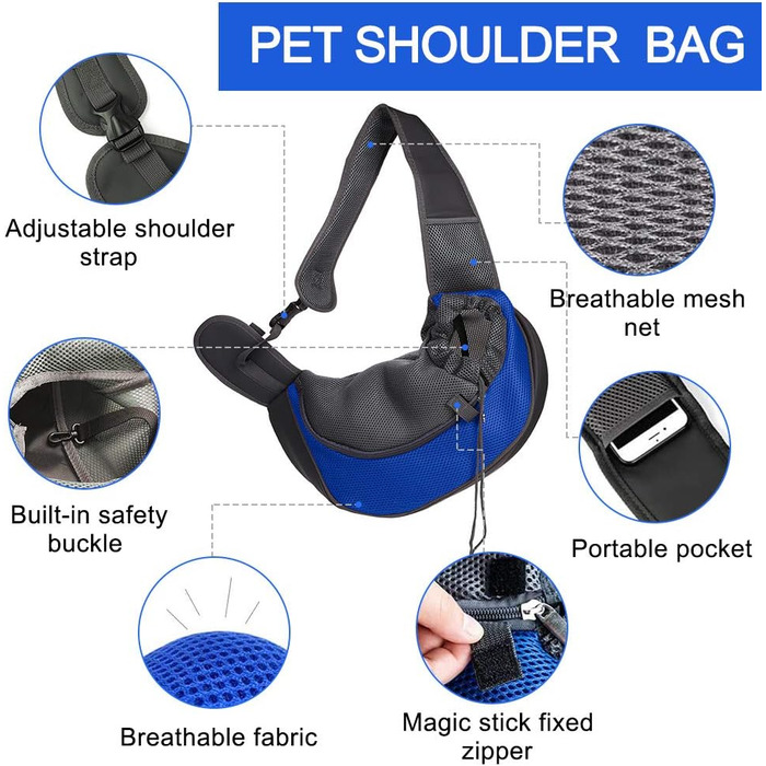 Сумка-переноска для собак маленьких порід CHEPL: стильна та зручна для прогулянок та подорожей