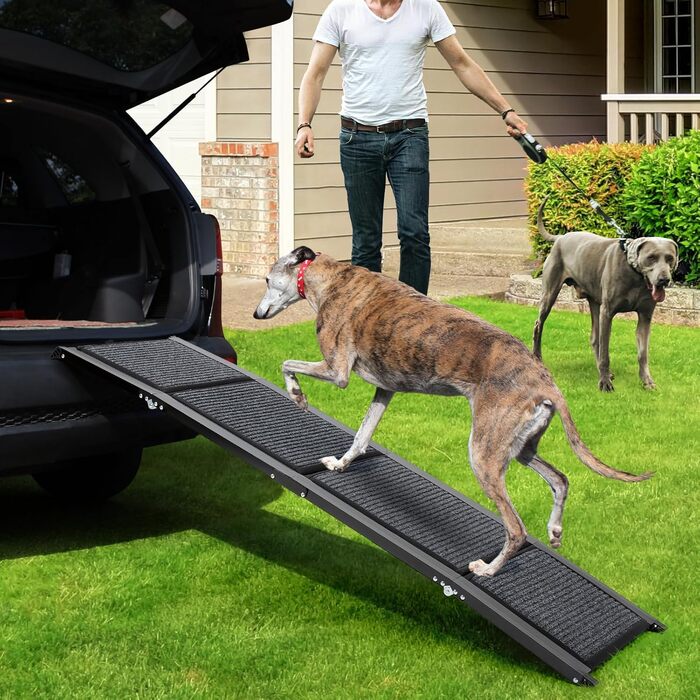 Рампа для собак у машину, розкладна, 170 см, для великих, середніх та малих собак, до 110 кг