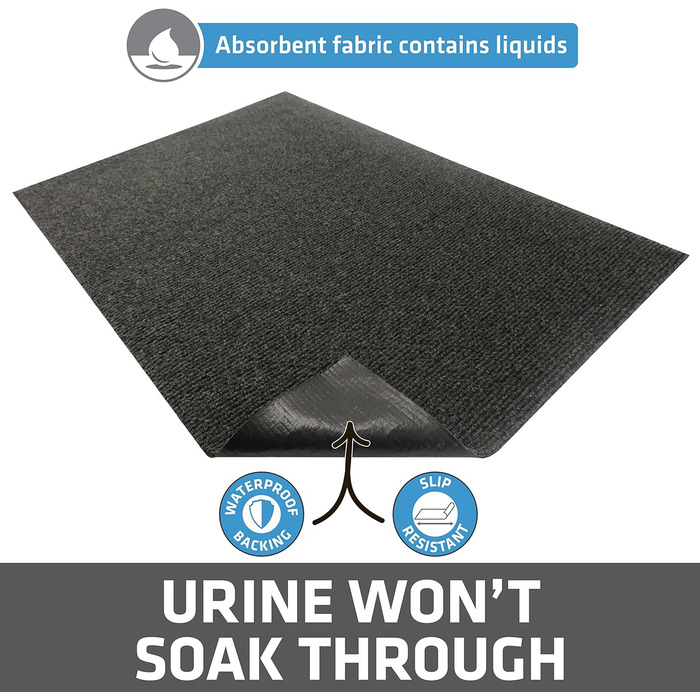 Килимок Drymate Original для котячого туалету: захист від бруду, сечі, машинне прання, США, з перероблених матеріалів