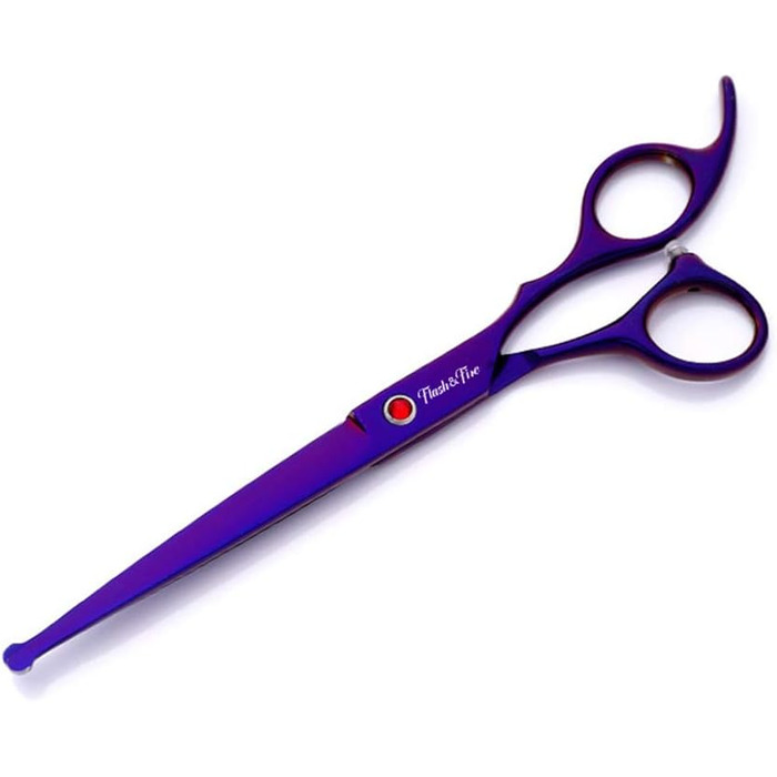 Набір професійних ножиць для грумінгу домашніх тварин 7.0 дюймів (3 шт.), нержавіюча сталь, безпечні закруглені кінчики