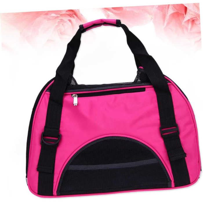 Транспортувальна сумка-рюкзак для котів та маленьких собак Gadpiparty, дихаюча, складана, червона