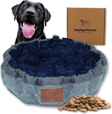 Напфгефлюстер® - Килимок для носа BALU - Іграшка-головоломка для собак, іграшка для дресирування, іграшка для собак, килимок для пошуку, регульований без присосок