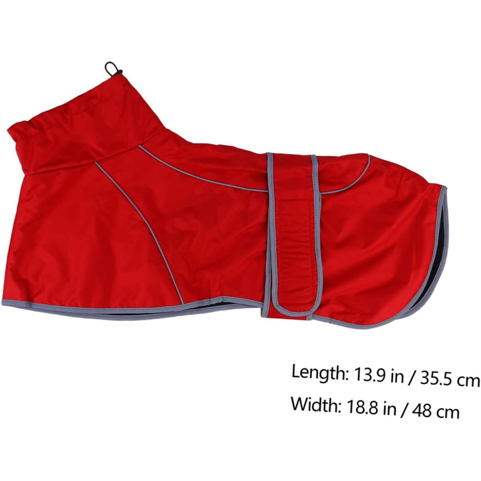 Водонепроникний дощовик для собак BESPORTBLE - надійний захист від дощу та осінньої негоди