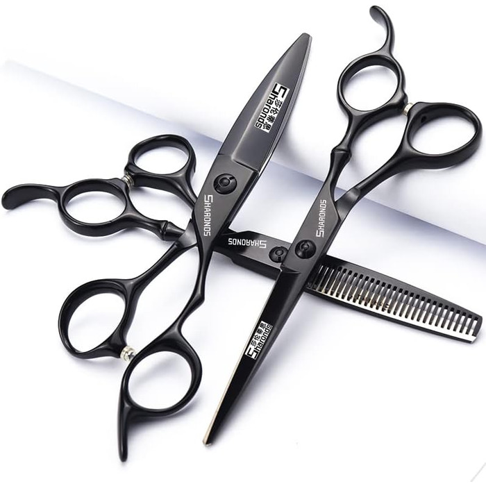 Набір професійних ножиць для стрижки волосся SharonDS 440C (6 дюймів, 3 шт.)