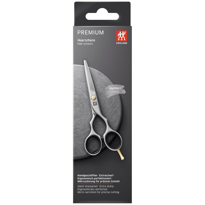 Ножиці для волосся ZWILLING Friseur, професійні, срібні, 140 мм