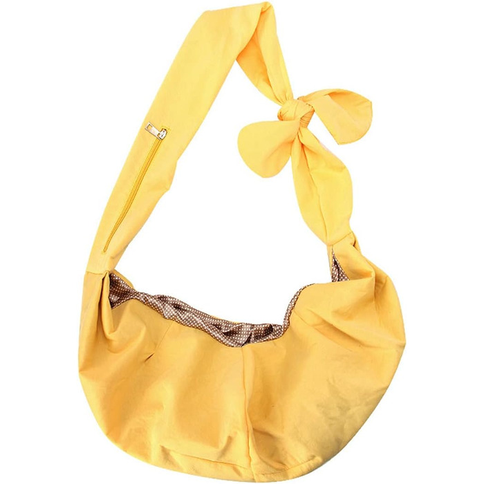 Сумка-переноска на плече для котів та собак, дорожня сумка для собак, ідеальна для маленьких котів та собак (жовта)