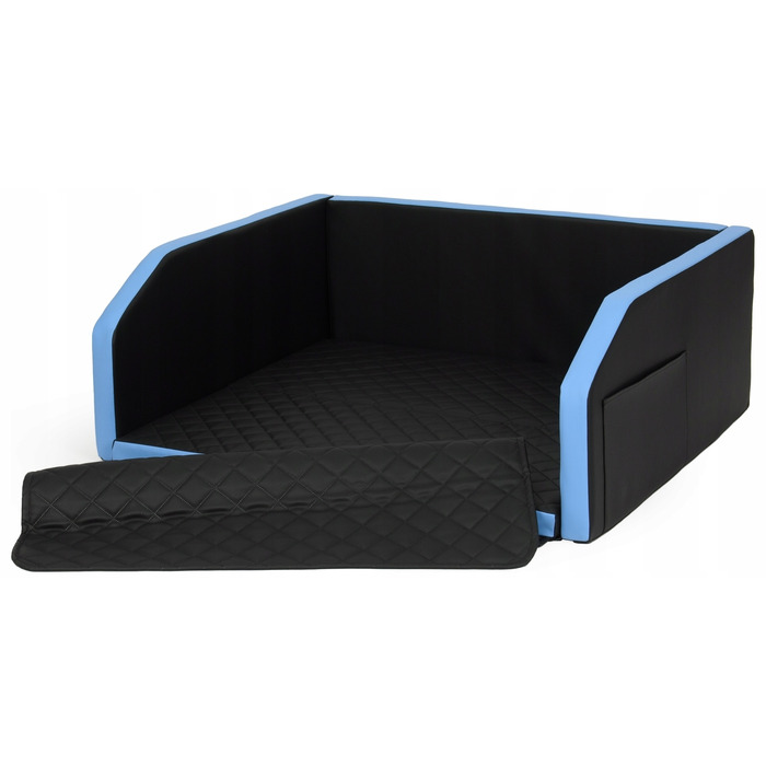 Автомобільний килимок з пластику Velinda 4XL, синій, 40 x 100 см