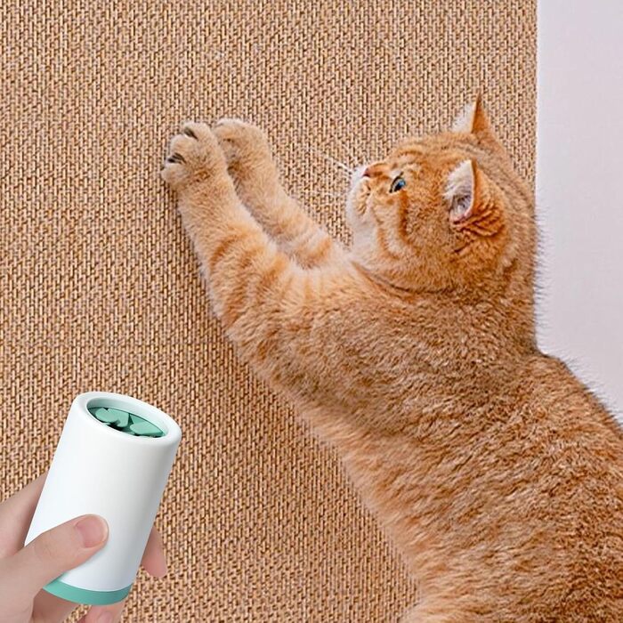 Очищувач лап для собак - мийка лап без розливання | Очищувач лап, глибоке очищення, м'які щітки для ефективного видалення бруду, зелений (Small)