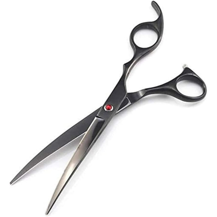 Набір професійних ножиць для грумінгу собак, 7 дюймів (чорний)