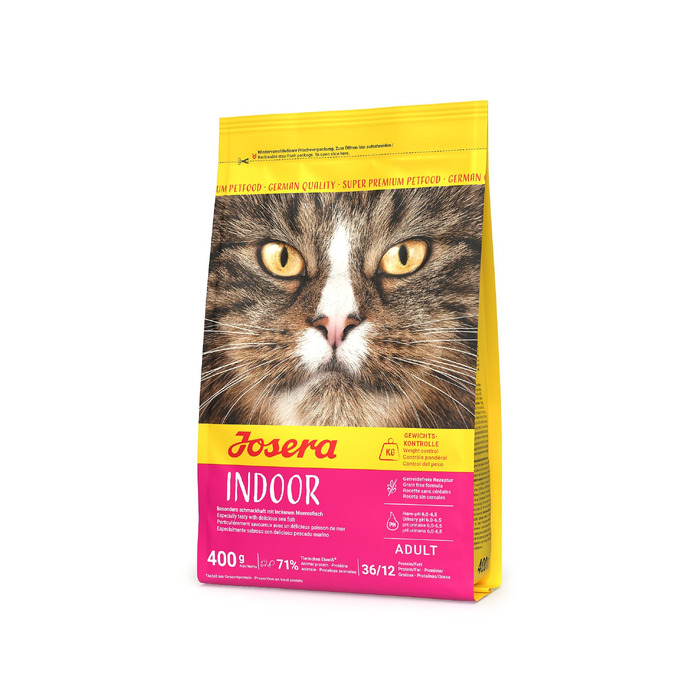 Сухий корм для дорослих котів JOSERA Indoor з птицею та рибою, 10 кг
