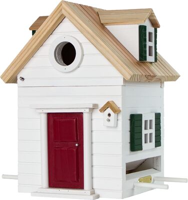 Дерев'яний годівничка та шпаківня Wildlife Garden WG1122 Multiholk New England для птахів