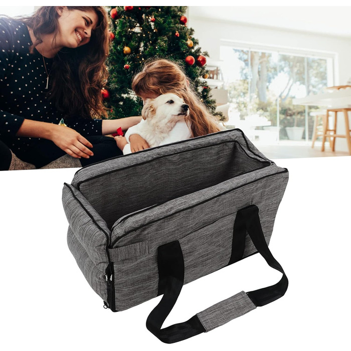 Автокрісло для собак, регульоване, миється, для маленьких та середніх тварин, неслизьке, автосидіння для цуценят