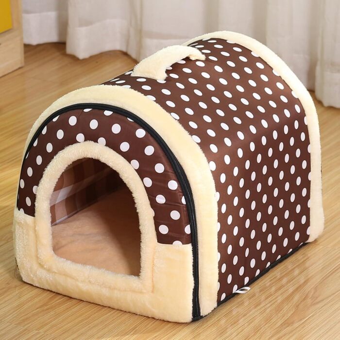 Кішка або собака: затишний будиночок для домашніх тварин (M, 7) - теплий, зимостійкий, для дому