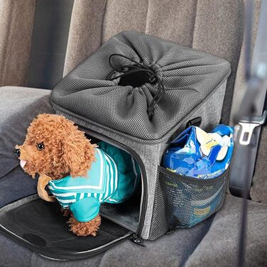 Корзина для собак на велосипед: дихаюча, легка, для подорожей, кемпінгу та перевезення корму