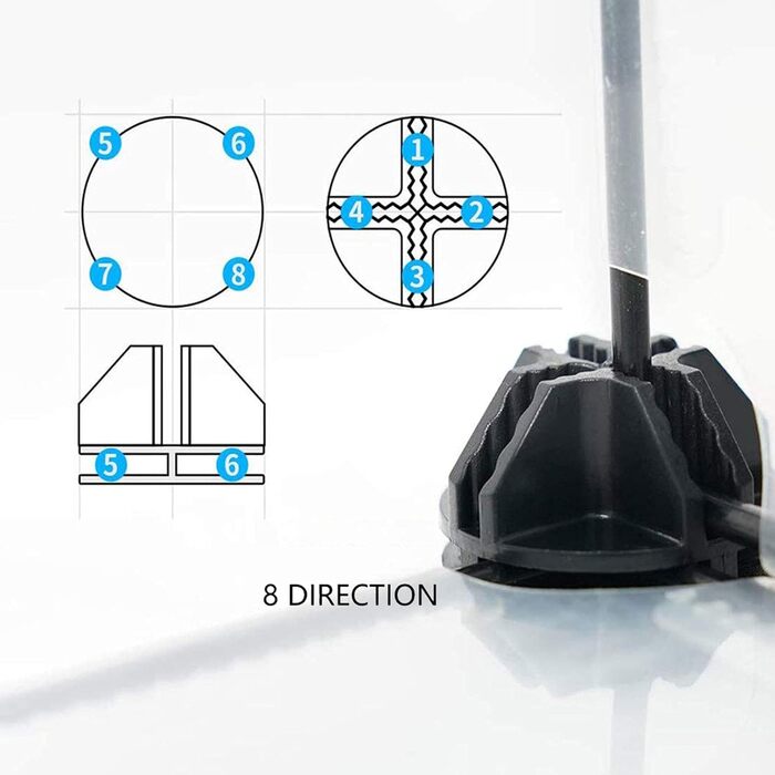 Клітка-загон для домашніх тварин Kathson з пластику, портативна огорожа для кроликів, дрібних тварин, DIY, металевий загон, клітка, для дому та саду, для маленьких кроликів, котів, морських свинок, їжаків, щурів (12 шт. [35,8 x 45,7 см) (12 шт. (34,8 x 34