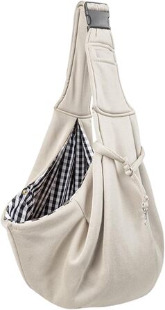 Сумка-переноска для собак та котів, легка, для прогулянок та подорожей (Бежева)