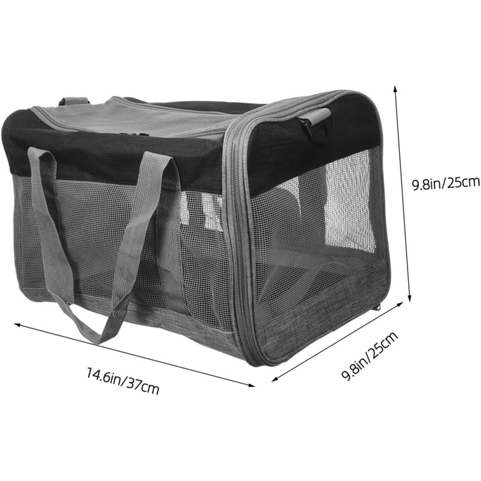 Транспортна сумка для тварин BESPORTBLE - легка, складна, для собак, котів, кроликів, з м'яким внутрішнім відділенням, для перенесення маленьких тварин