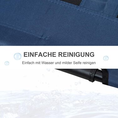 PawHut лежанка для собак, вулиця, софа для тварин, лежанка для котів, чорна, 92 x 76 x 18 см