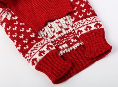 Святковий пуловер для собак з оленем, розмір XXL, довжина спини 58,4 см