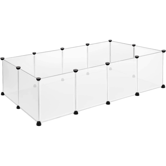 Клітка-вольєр для кроликів та морських свинок TRMLBE, 12 штук, 145x75x48 см