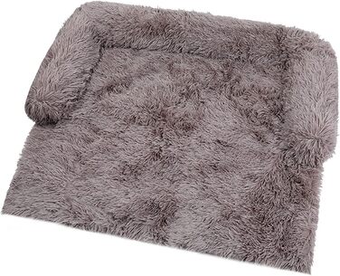 М'яка плюшеві килимки для собак, лежанки, заспокійливе ліжко для тварин, ультрам'який пухнастий матеріал, підстилки, ковдри, подушки, чохли для меблів, захист, ліжко для собак та котів (M)