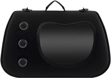 Сумка-переноска для собак та котів, чорна | Зручна, легка, для подорожей, пікніків, кемпінгу