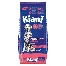 Сухий корм для дорослих собак KIANI зі смаком яловичини, 20 кг