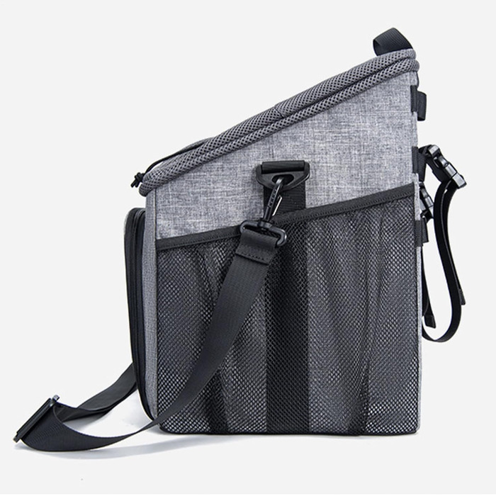 Корзина для собак на велосипед | Транспортна сумка для собак, дихаюча, для відпочинку на пляжі, походів у гори та кемпінгу