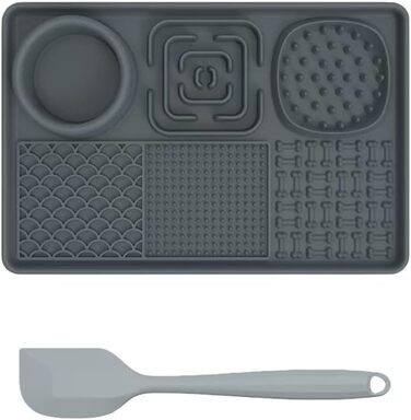 Миска для собак WANGSHUO для повільного годування, інтерактивна миска-головоломка, антиковзаюча, 30х20 см