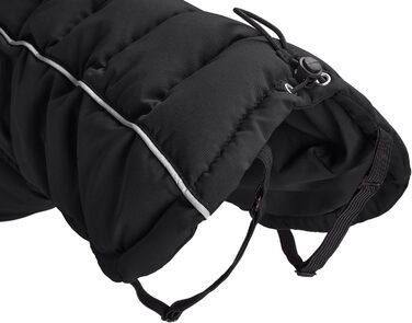 Накидка для такси HUNTER Paxson, чорний, водовідштовхуючий, з підкладкою, для маленьких собак з довгим тілом