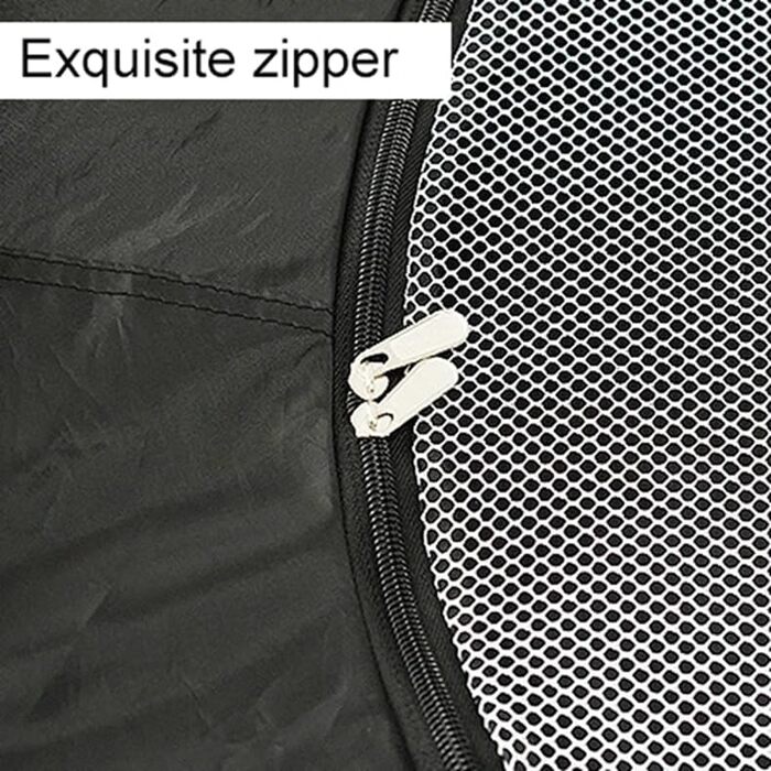 Туннель-іграшка для котів та цуценят, розкладний, чорний